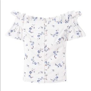 Off-The-Shoulder Francine Floral Top